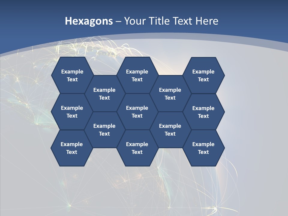 Navigate Connection Space PowerPoint Template
