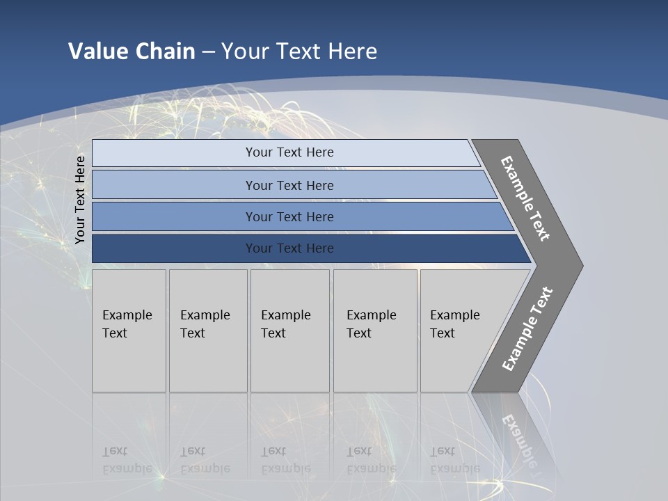 Navigate Connection Space PowerPoint Template