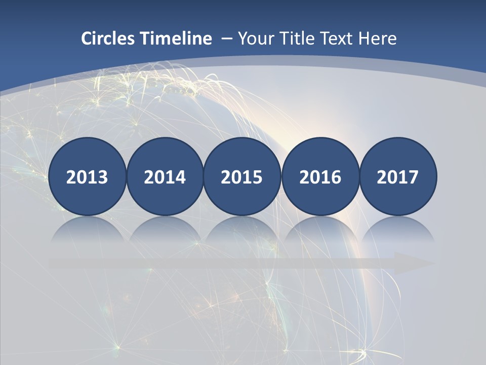Navigate Connection Space PowerPoint Template
