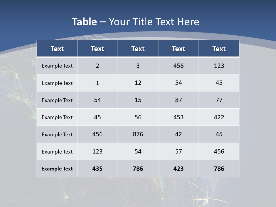 Navigate Connection Space PowerPoint Template