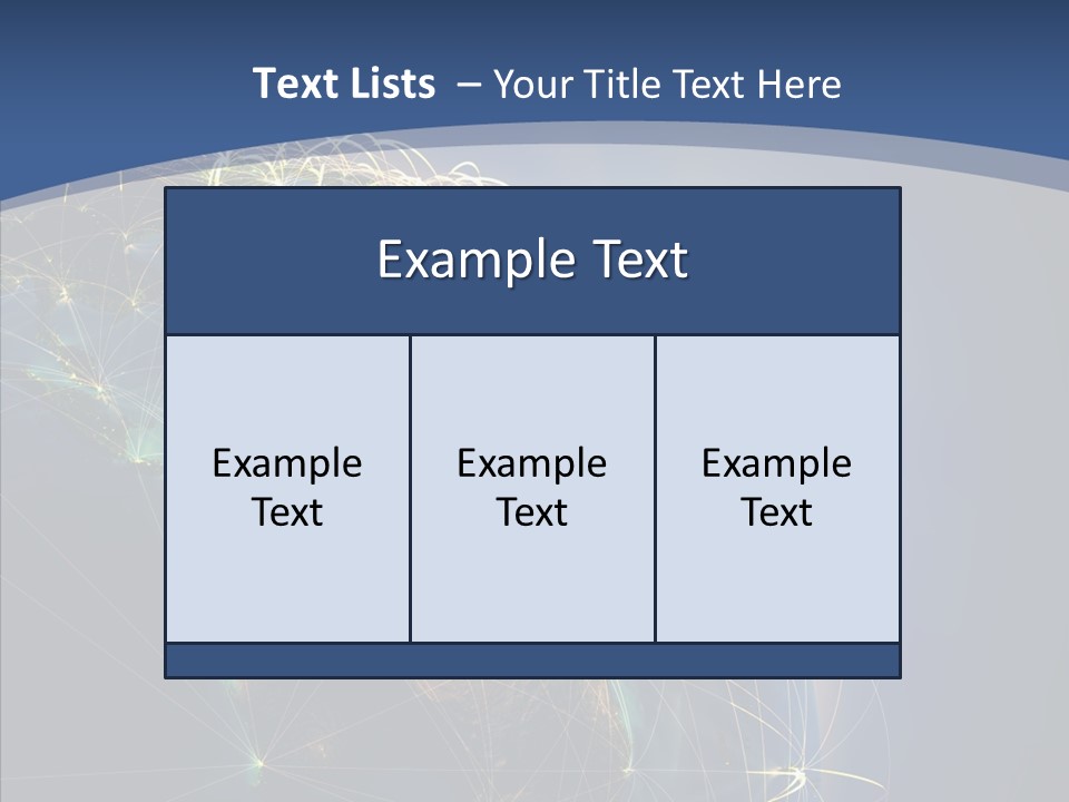Navigate Connection Space PowerPoint Template