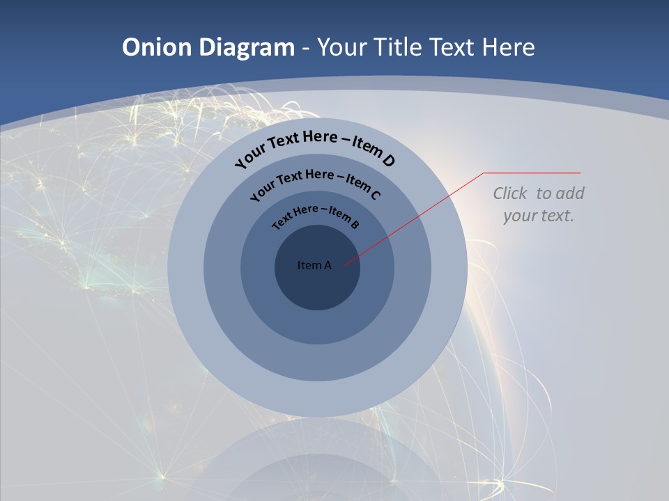 Navigate Connection Space PowerPoint Template