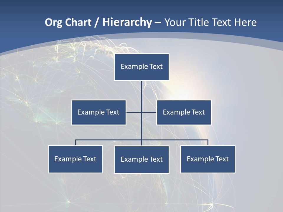 Navigate Connection Space PowerPoint Template