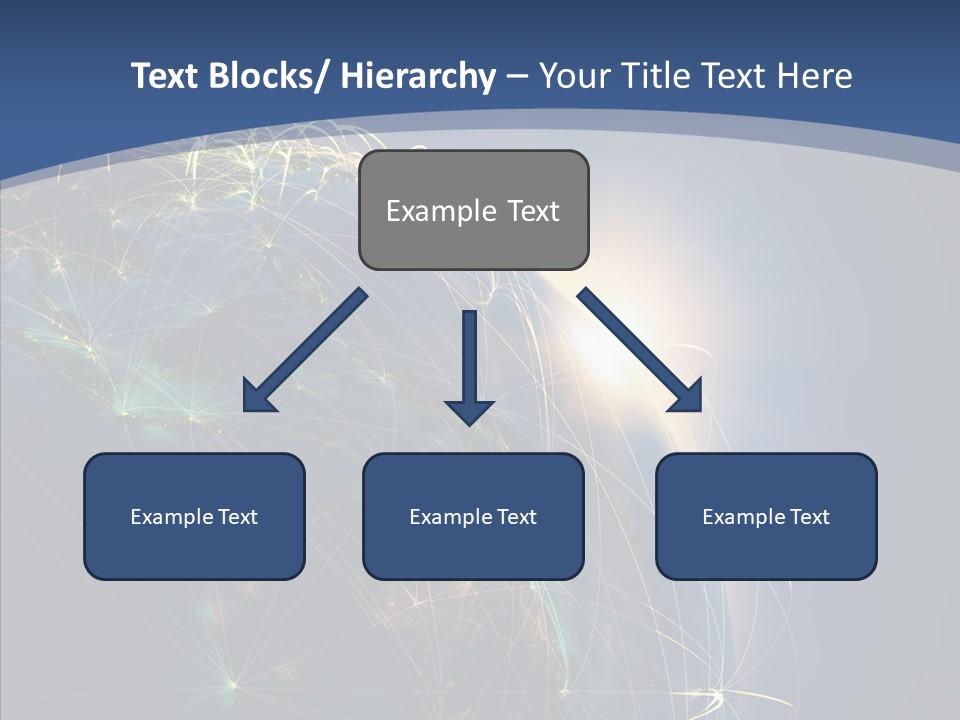 Navigate Connection Space PowerPoint Template