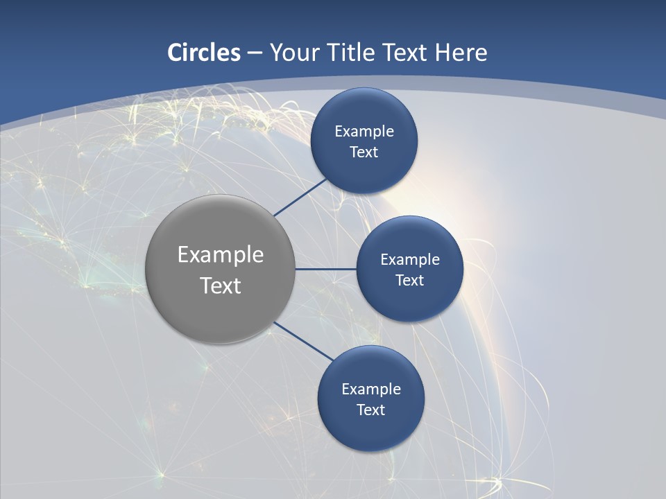 Navigate Connection Space PowerPoint Template