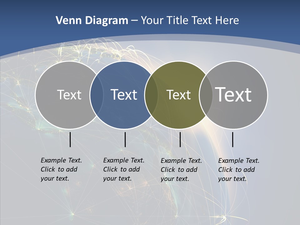 Navigate Connection Space PowerPoint Template