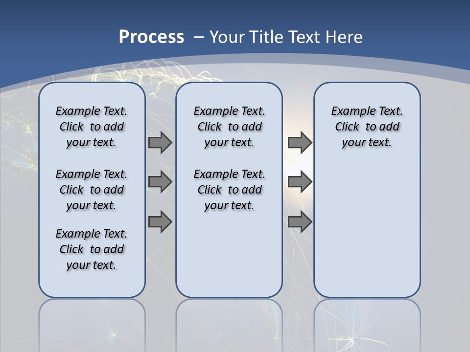 Navigate Connection Space PowerPoint Template
