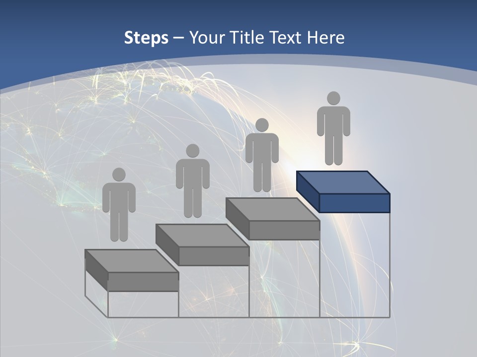 Navigate Connection Space PowerPoint Template