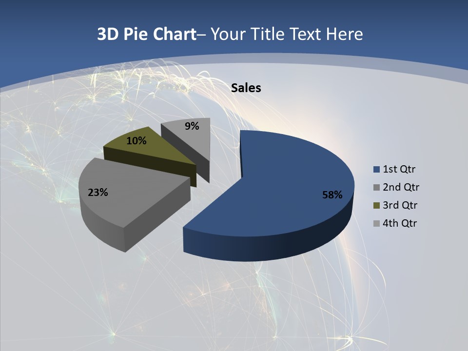 Navigate Connection Space PowerPoint Template
