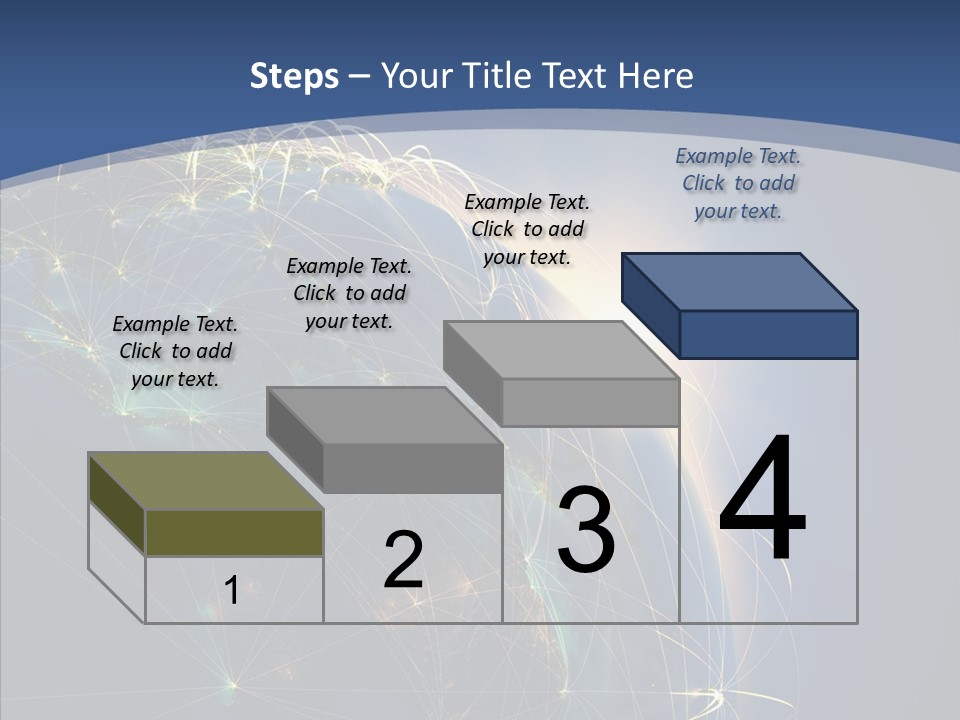 Navigate Connection Space PowerPoint Template