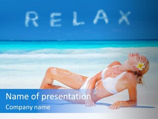 Tropical Sexy Relax PowerPoint Template