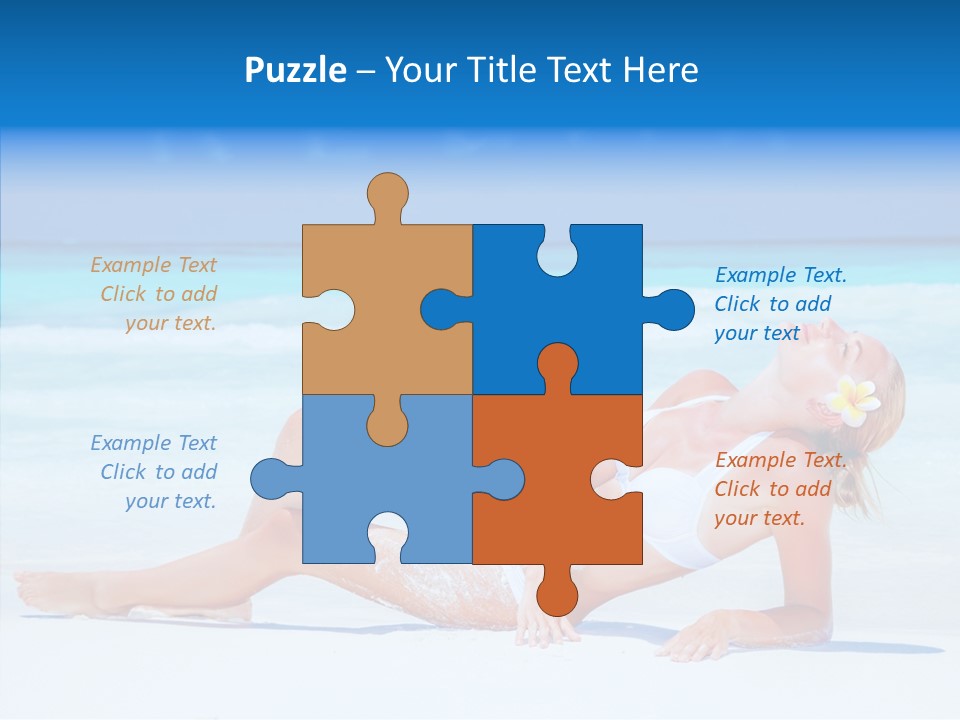 Tropical Sexy Relax PowerPoint Template