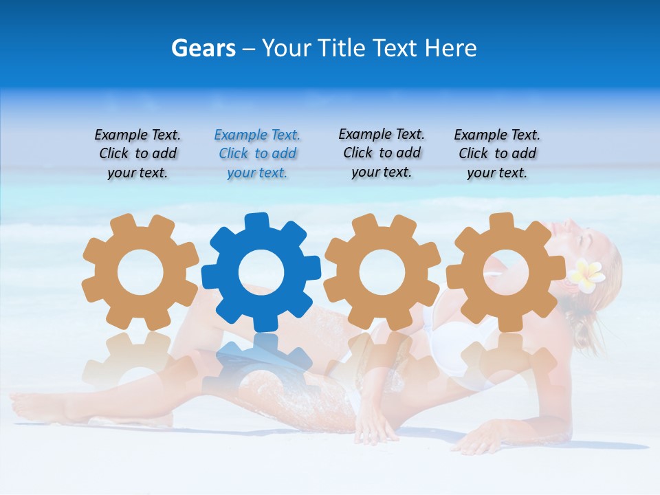 Tropical Sexy Relax PowerPoint Template