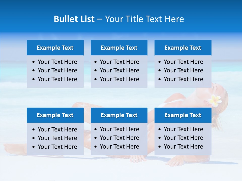 Tropical Sexy Relax PowerPoint Template