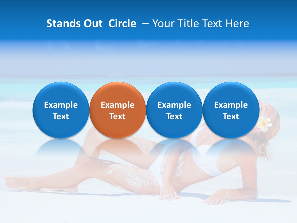 Tropical Sexy Relax PowerPoint Template