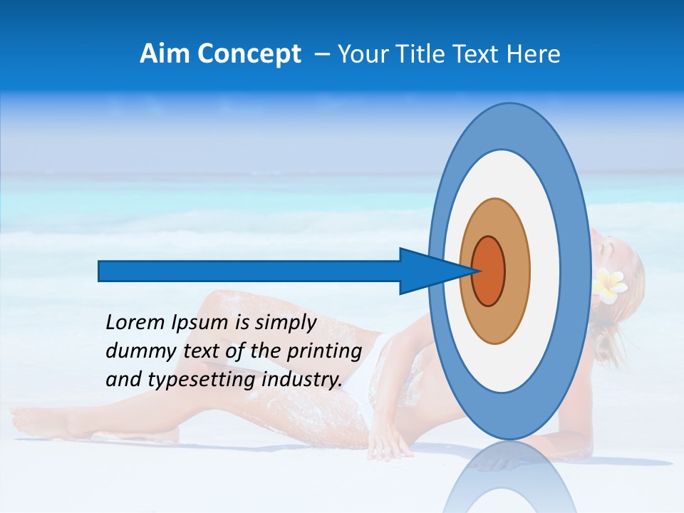 Tropical Sexy Relax PowerPoint Template