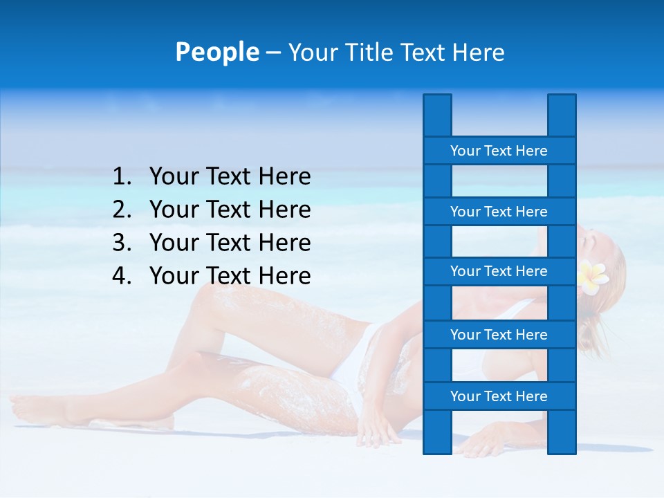 Tropical Sexy Relax PowerPoint Template