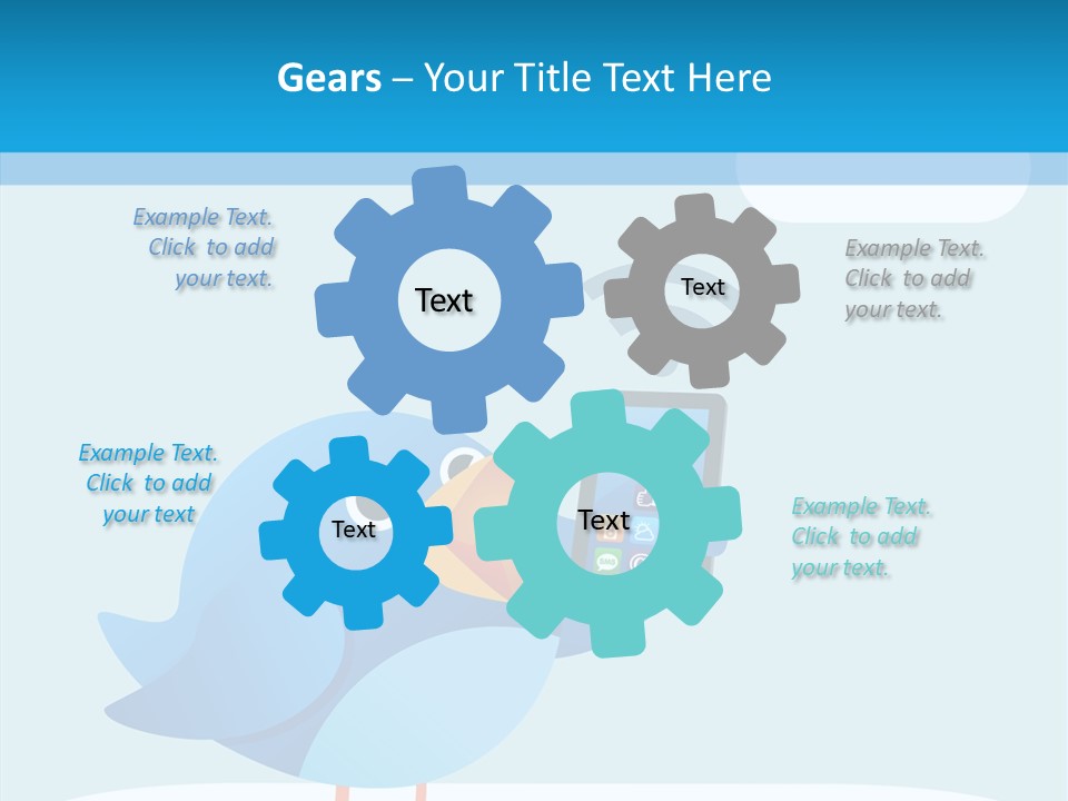 Email Phone Communication PowerPoint Template