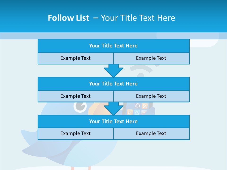 Email Phone Communication PowerPoint Template