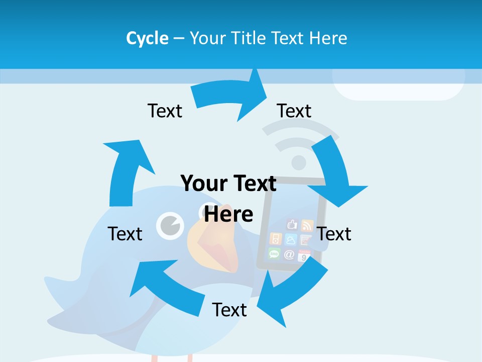 Email Phone Communication PowerPoint Template