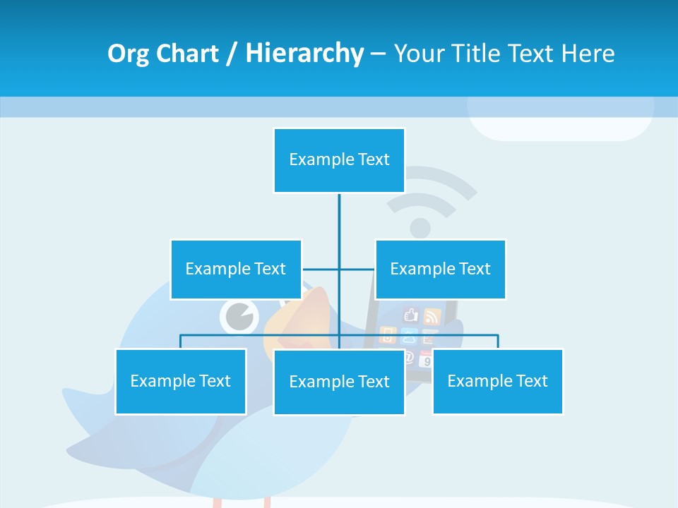 Email Phone Communication PowerPoint Template