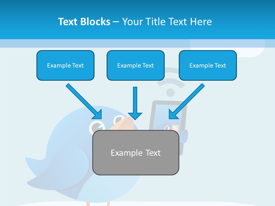 Email Phone Communication PowerPoint Template
