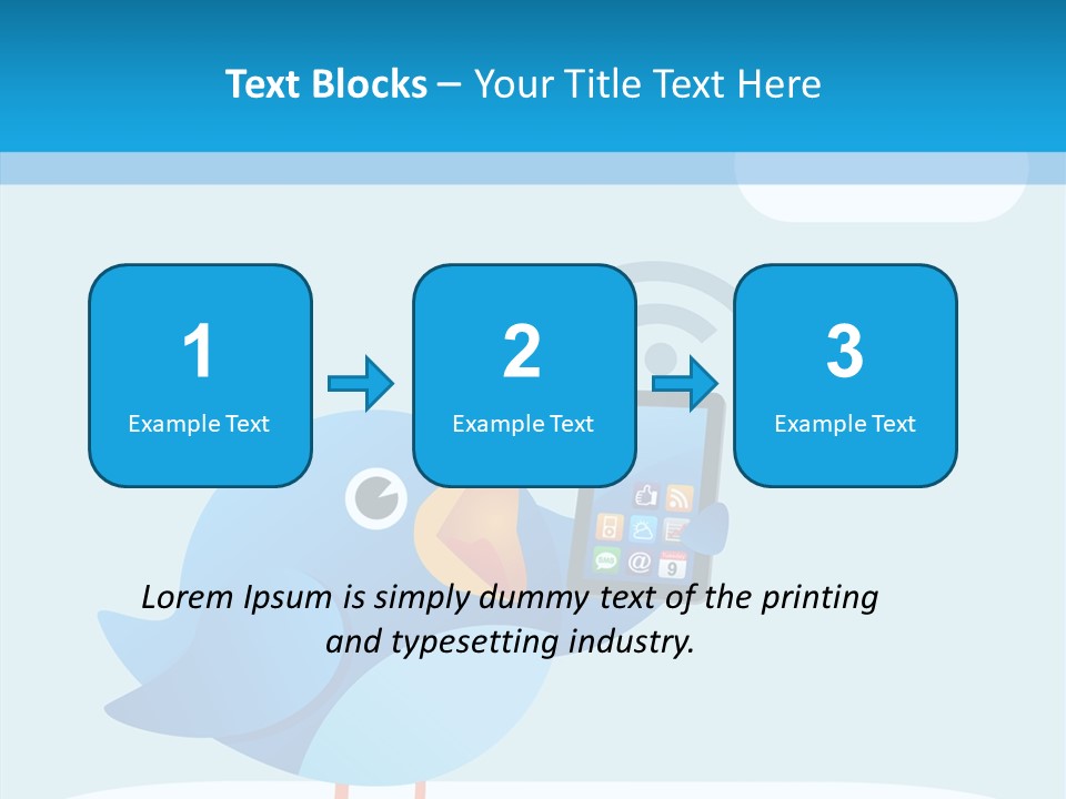 Email Phone Communication PowerPoint Template