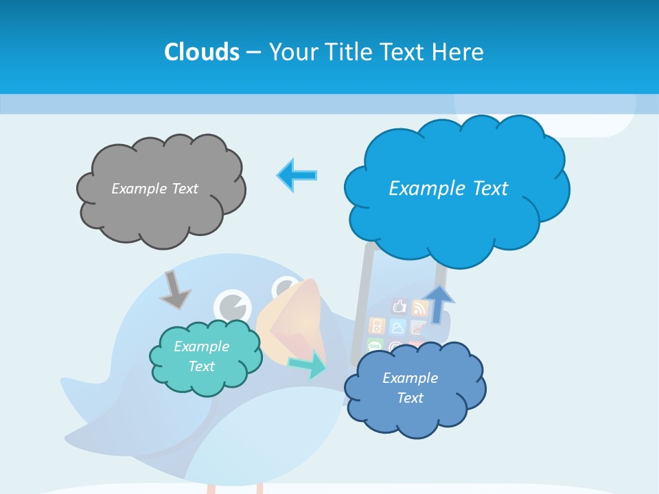 Email Phone Communication PowerPoint Template