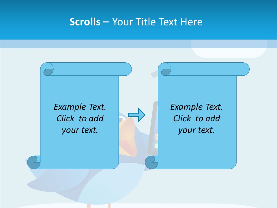 Email Phone Communication PowerPoint Template