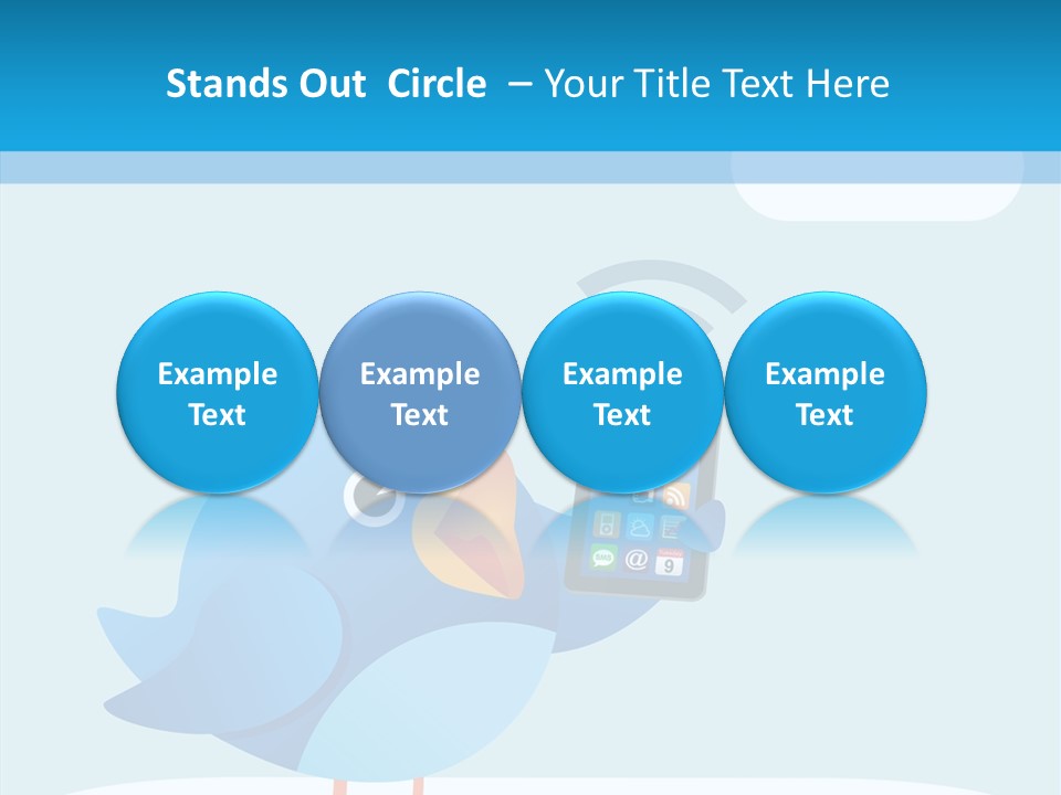 Email Phone Communication PowerPoint Template