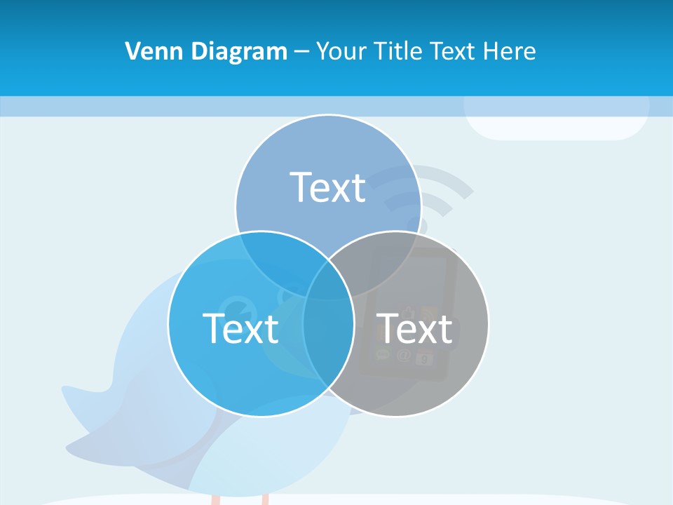 Email Phone Communication PowerPoint Template