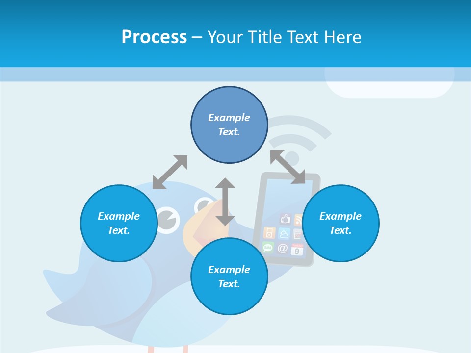 Email Phone Communication PowerPoint Template
