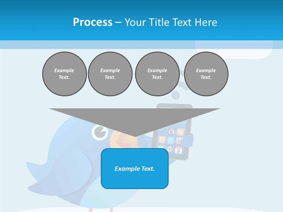 Email Phone Communication PowerPoint Template