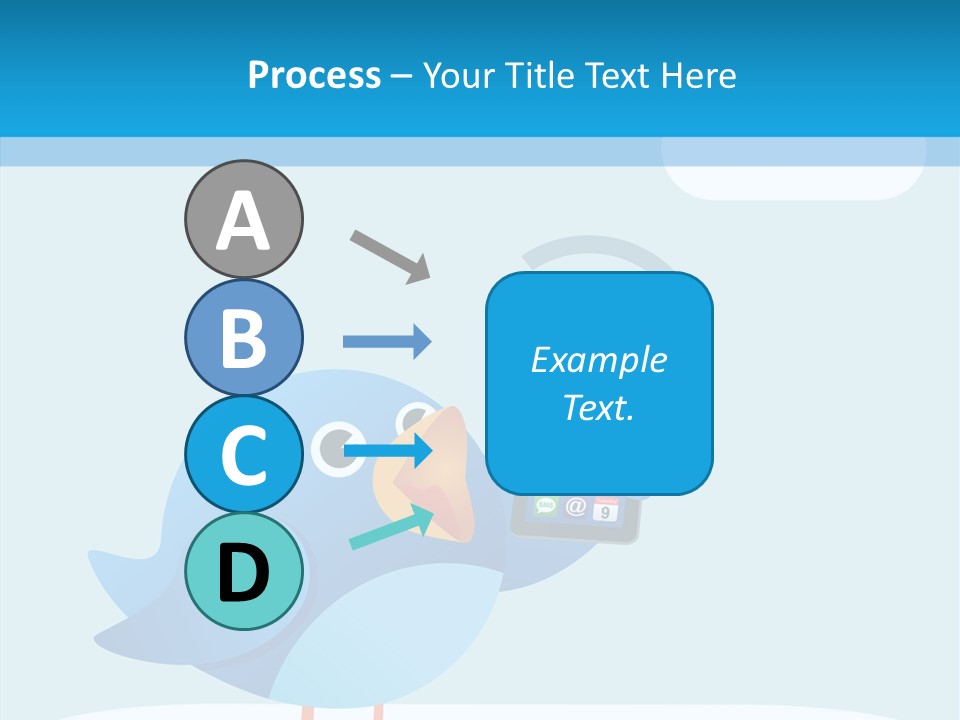 Email Phone Communication PowerPoint Template