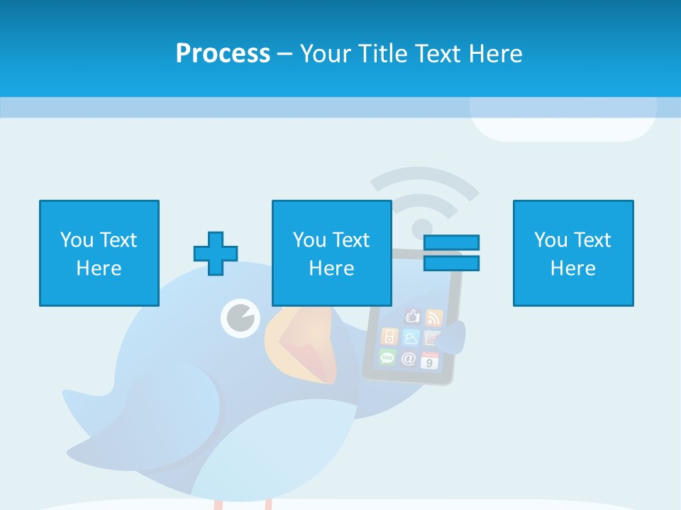 Email Phone Communication PowerPoint Template