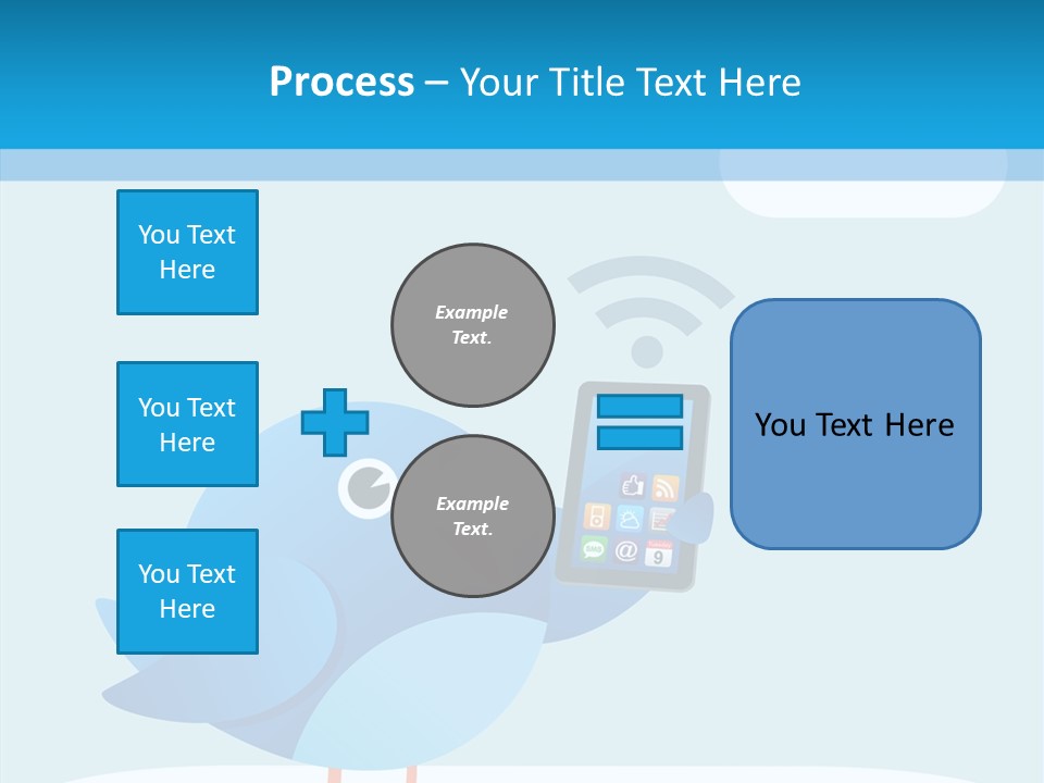 Email Phone Communication PowerPoint Template