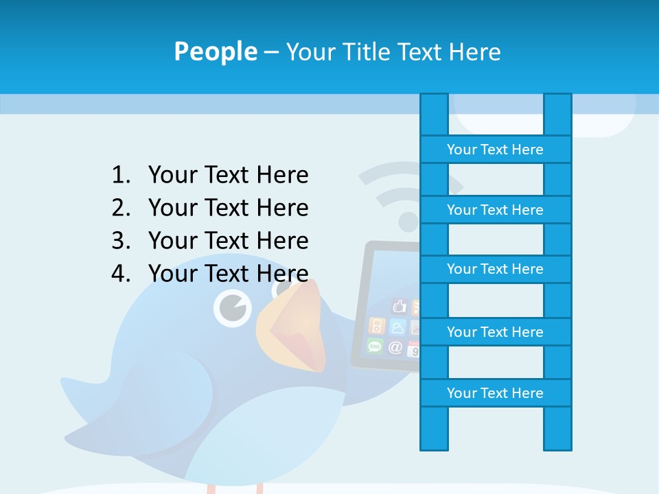 Email Phone Communication PowerPoint Template