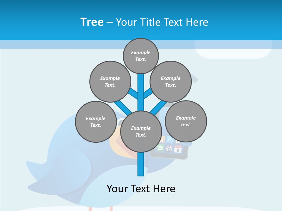 Email Phone Communication PowerPoint Template