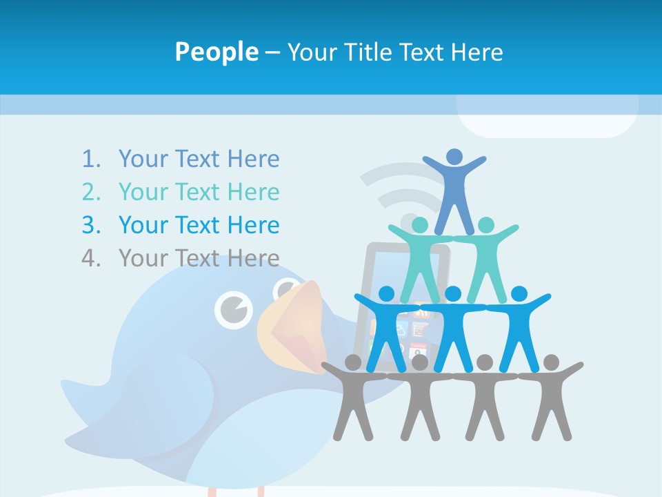 Email Phone Communication PowerPoint Template