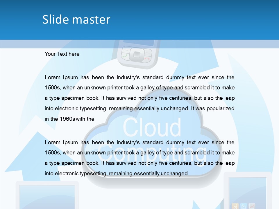 Computing System Icons PowerPoint Template