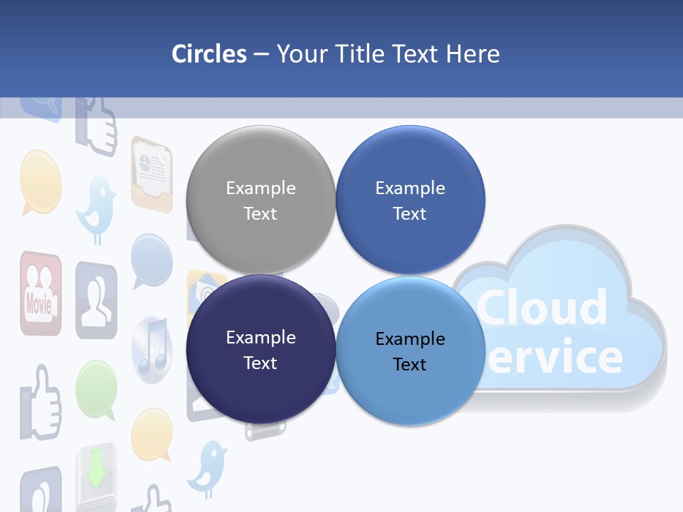 Internet Talk Partnership PowerPoint Template