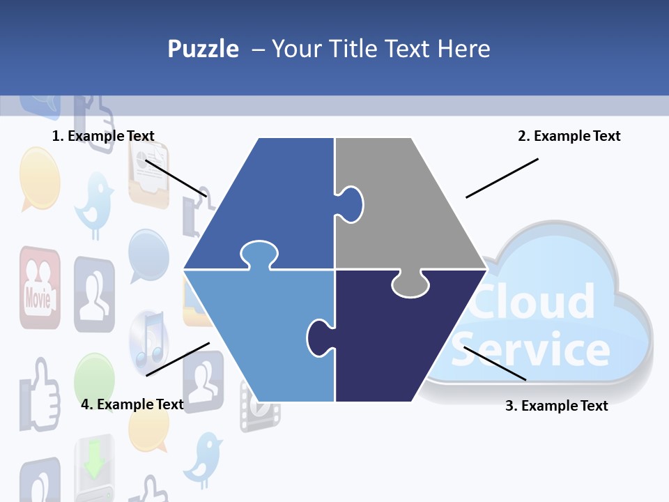 Internet Talk Partnership PowerPoint Template