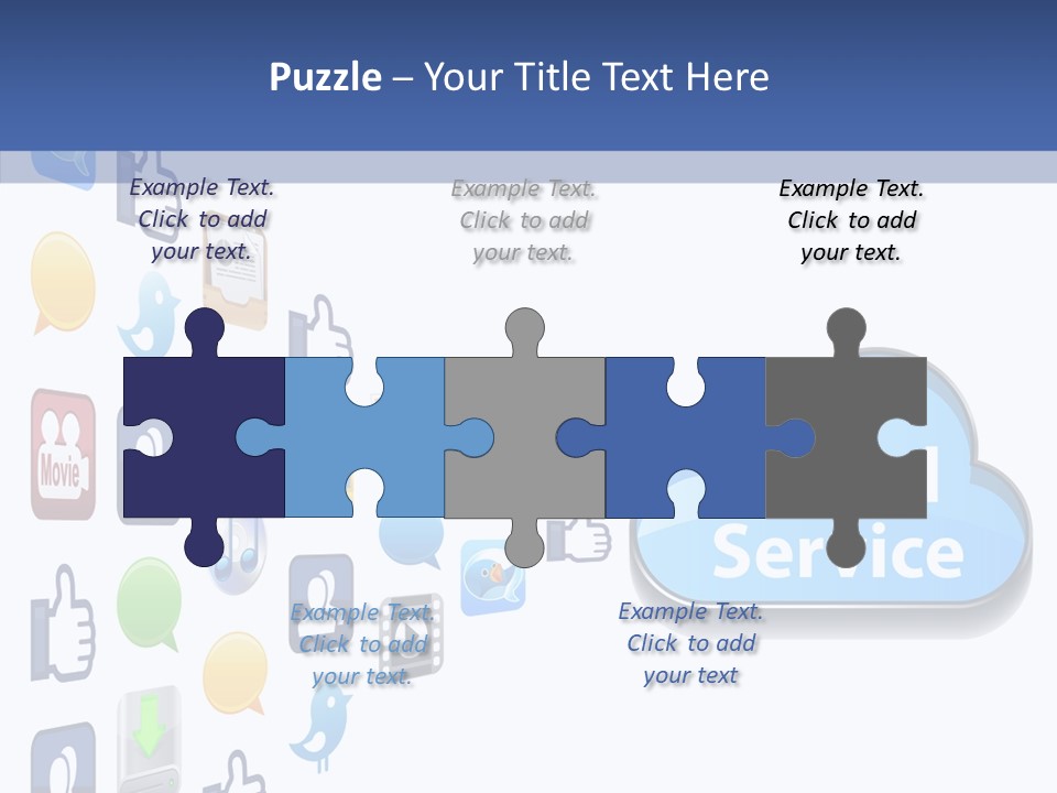 Internet Talk Partnership PowerPoint Template