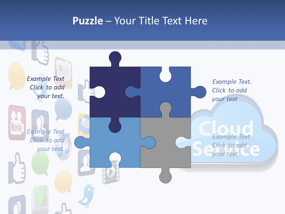 Internet Talk Partnership PowerPoint Template
