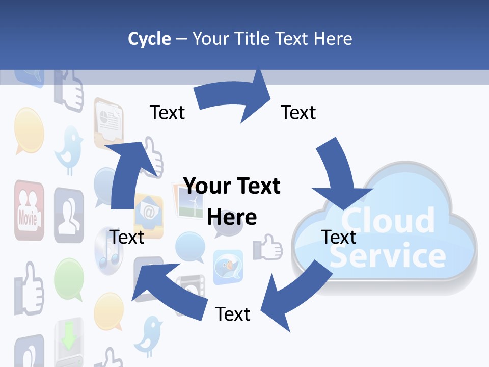 Internet Talk Partnership PowerPoint Template