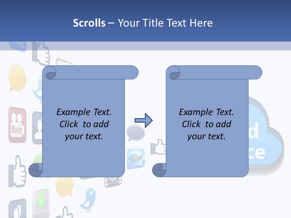 Internet Talk Partnership PowerPoint Template