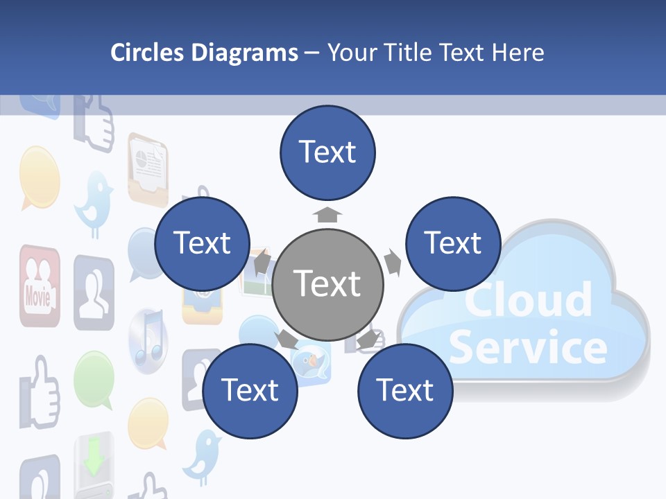 Internet Talk Partnership PowerPoint Template