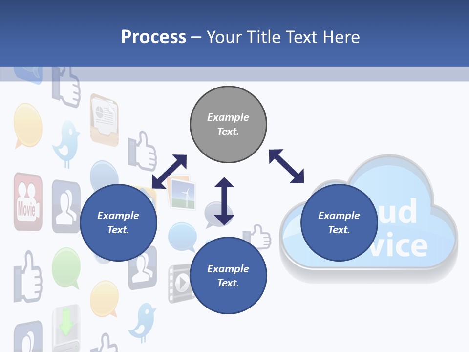 Internet Talk Partnership PowerPoint Template