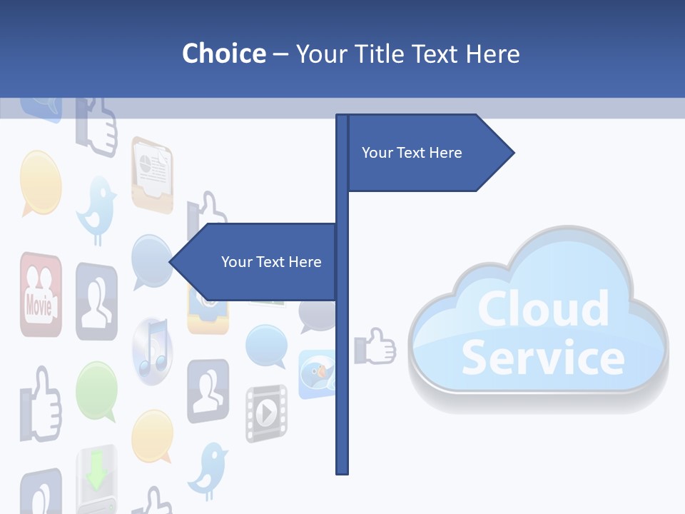Internet Talk Partnership PowerPoint Template