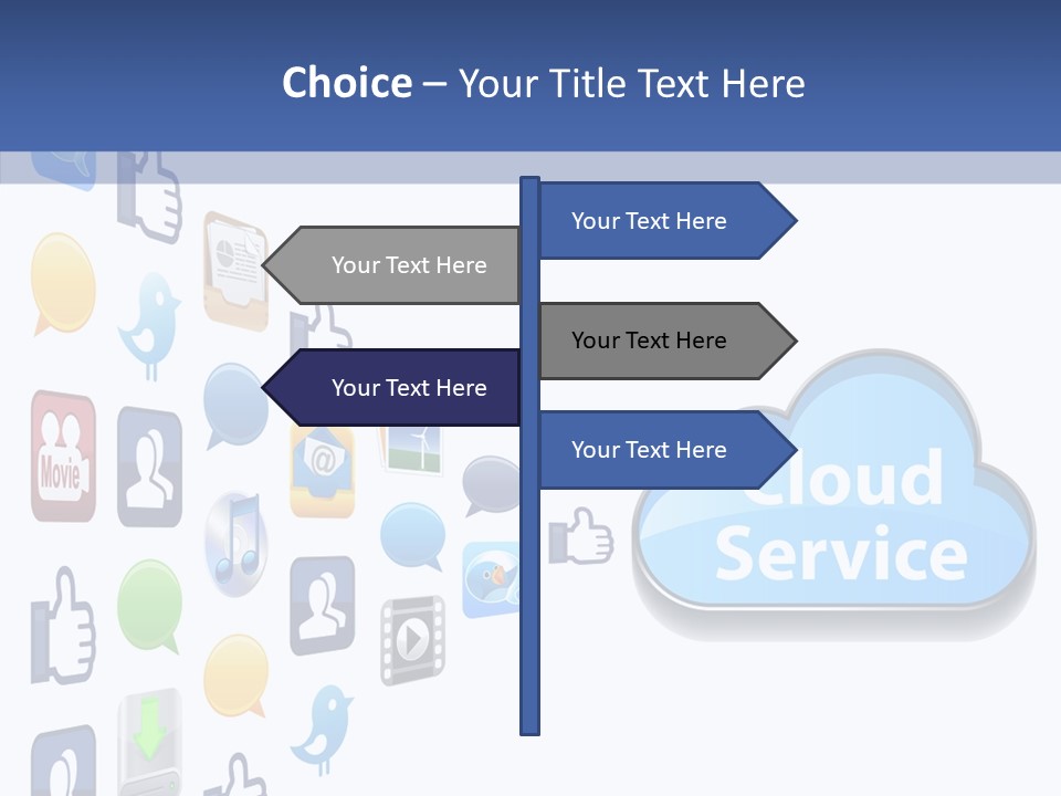 Internet Talk Partnership PowerPoint Template